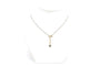 Collier Art Nouveau - Collier en or blanc 18 carats, argent et diamants 58 Facettes 20045