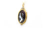 Pendentif Art déco - Pendentif en or jaune, émail de Limoges et diamants 58 Facettes B535