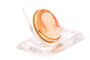 Broche Broche des années 50 en or jaune 18 carats avec camée coquillage 58 Facettes B570