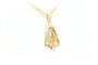 Pendentif Pendentif Art déco en or jaune 18 carats 58 Facettes B555