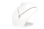 Collier Collier contemporain en or blanc 18 carats et diamants 58 Facettes 22336