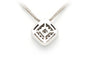 Collier Collier contemporain en or blanc 18 carats et diamants 58 Facettes 22336