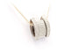 Pendentif Pendentif contemporain en or blanc 18 carats et diamants 58 Facettes 22454