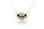 Pendentif Pendentif contemporain en or blanc 18 carats et diamants 58 Facettes 22454