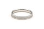 Bague 52 Tiffany & Co. Metro - Bague en or blanc et diamants 58 Facettes 22549