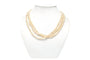 Collier Années 70 - Collier en or blanc, perles et rubis 58 Facettes 22056