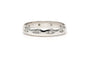 Bague 55 Bague contemporaine en or blanc et diamants 58 Facettes B691