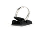Bague 55 Bague contemporaine en or blanc et diamants 58 Facettes B691