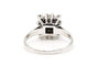 55 Bague contemporaine en or blanc 18 carats et diamants 58 Facettes 22591
