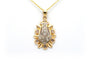 Pendentif Art Déco - Pendentif en or jaune et blanc 18 carats et diamants 58 Facettes 22686