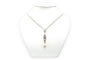 Collier Art Déco - Collier en or blanc, platine, perles et diamants 58 Facettes 22778