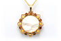 Pendentif Napoléon III - Pendentif en or jaune, perles et nacre 58 Facettes 22021