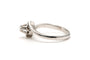 Bague 52 Art déco - Bague en or blanc 18 carats et diamant taille brillant 58 Facettes 22701