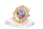 Broche Napoléon III - Broche en or jaune 18 carats, émail et perles 58 Facettes B750