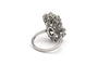 Bague 53 Bague contemporaine en or blanc et diamants 58 Facettes 23009