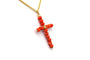 Pendentif Art déco - Pendentif en or jaune 18 carats, corail et perle 58 Facettes 22966