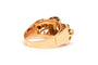 Bague 54 Bague Art Déco en or jaune et blanc 18 carats sertie de zirconiums 58 Facettes B769