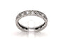 50 Bague Art déco en or blanc 18 carats et diamants taille ancienne 58 Facettes B776