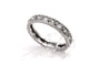 50 Bague Art déco en or blanc 18 carats et diamants taille ancienne 58 Facettes B776