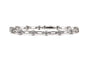 Bracelet contemporain en or blanc et diamants 58 Facettes B777