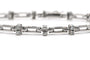 Bracelet contemporain en or blanc et diamants 58 Facettes B777