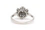 Bague 55 Bague contemporaine en or blanc 18 carats et diamants 0,56 ct 58 Facettes 23104