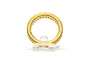 Bague 50 Bague contemporaine en or jaune 18 carats et diamants 58 Facettes 23256