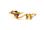 Pendentif Art Nouveau - Pendentif en or jaune 18 carats, rubis et perles 58 Facettes 23270