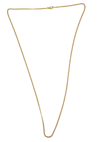 Chaîne maille gourmette en or jaune 58 Facettes CHA 003