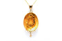 Napoléon III - Pendentif en or jaune 18 carats et perles 58 Facettes 23350