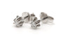 Boucles d'oreilles Boucles d’oreilles Art déco en or blanc 18 carats, diamants taille brillant 58 Facettes 23334