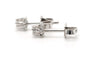 Boucles d'oreilles Boucles d’oreilles Art déco en or blanc 18 carats, diamants taille brillant 58 Facettes 23334