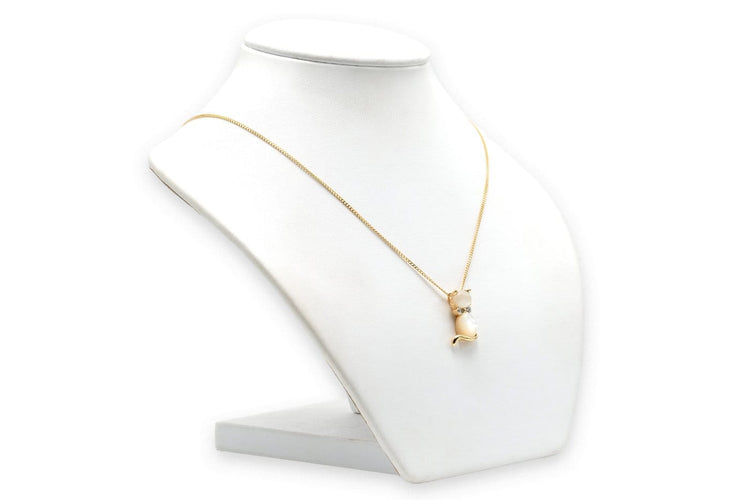 Pendentif Pendentif contemporain en or jaune, nacre et diamants 58 Facettes B800