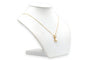 Pendentif Pendentif contemporain en or jaune, nacre et diamants 58 Facettes B800