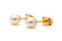 Boucles d'oreilles Boucles d'oreilles en or jaune 18 carats et perles 58 Facettes 23332