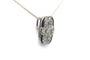 Pendentif Pendentif Art déco en or blanc 18 carats, saphirs et diamants taille brillant 58 Facettes 23414