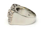 52 Art Déco - Bague en or blanc 18 carats et diamants 58 Facettes 23386