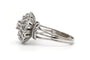 Bague 54 Bague années 50 en or blanc 18 carats, diamants taille brillant, environ 0,98 ct 58 Facettes 23501
