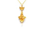 Pendentif Pendentif Napoléon III en or jaune 18 carats serti de perles 58 Facettes 23541