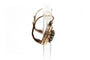 Boucles d'oreilles Napoléon III - Boucles d'oreilles en or jaune, perles et cristal 58 Facettes 23543