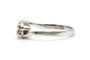 Bague 55 Bague années 70 en or blanc 18 carats et diamants 58 Facettes 23337