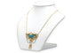Collier Napoléon III - Collier en or jaune, perles et turquoises 58 Facettes 23352
