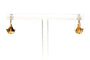 Boucles d'oreilles Art déco - Boucles d'oreilles dormeuses en or jaune 18 carats 58 Facettes B824