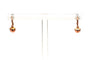 Boucles d'oreilles Boucles d'oreilles Art déco en or jaune 18 carats 58 Facettes B825