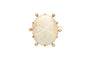 Années 50 - Broche en or jaune, perles et camée 58 Facettes 13901