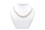 Collier Années 50 - Collier de perles en or blanc et diamants 58 Facettes B850