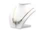 Collier Collier Art nouveau en or jaune et blanc 18 carats, diamants et perle 58 Facettes 23690