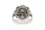 Bague 52 Bague années 50 en or blanc 18 carats et diamants 58 Facettes B859