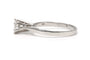 Bague 52 Bague contemporaine en or blanc et diamant 58 Facettes 23721