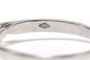 52 Bague contemporaine en or blanc et diamant 58 Facettes 23721